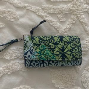 Vera Bradley Phone Holder Wristlet Wallet